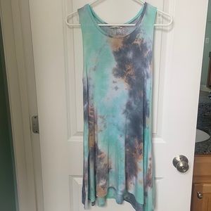 Vestique Boutique Tie Dye Tank Top Dress Size S